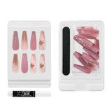 LA Colors Lavish Luxe Finish Nail Tip Kit #CNT468 - Better Times (3PC)