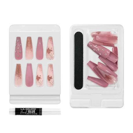 LA Colors Lavish Luxe Finish Nail Tip Kit #CNT468 - Better Times (3PC)