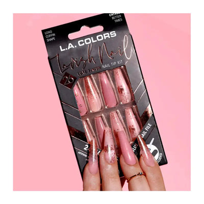 LA Colors Lavish Luxe Finish Nail Tip Kit #CNT468 - Better Times (3PC)