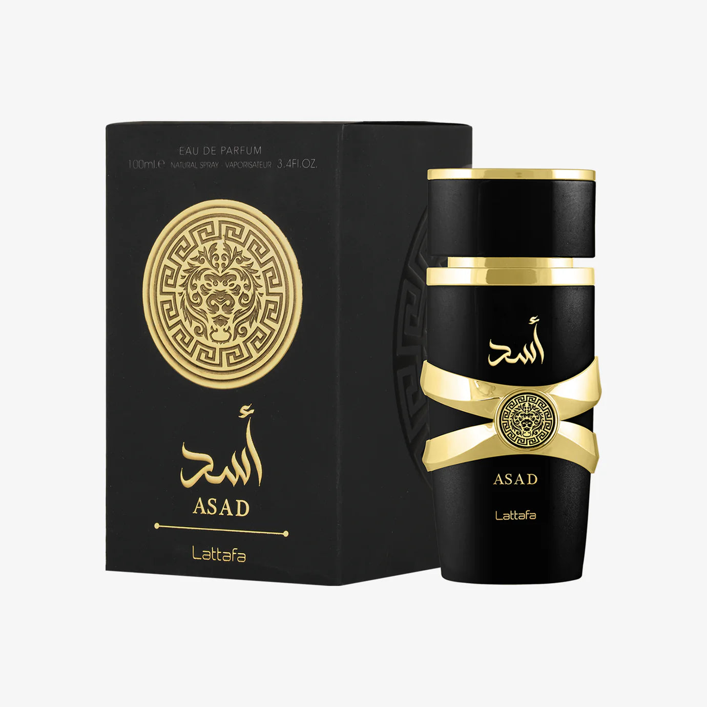 Asad by Lattafa Eau De Parfum 3.4oz (PC)