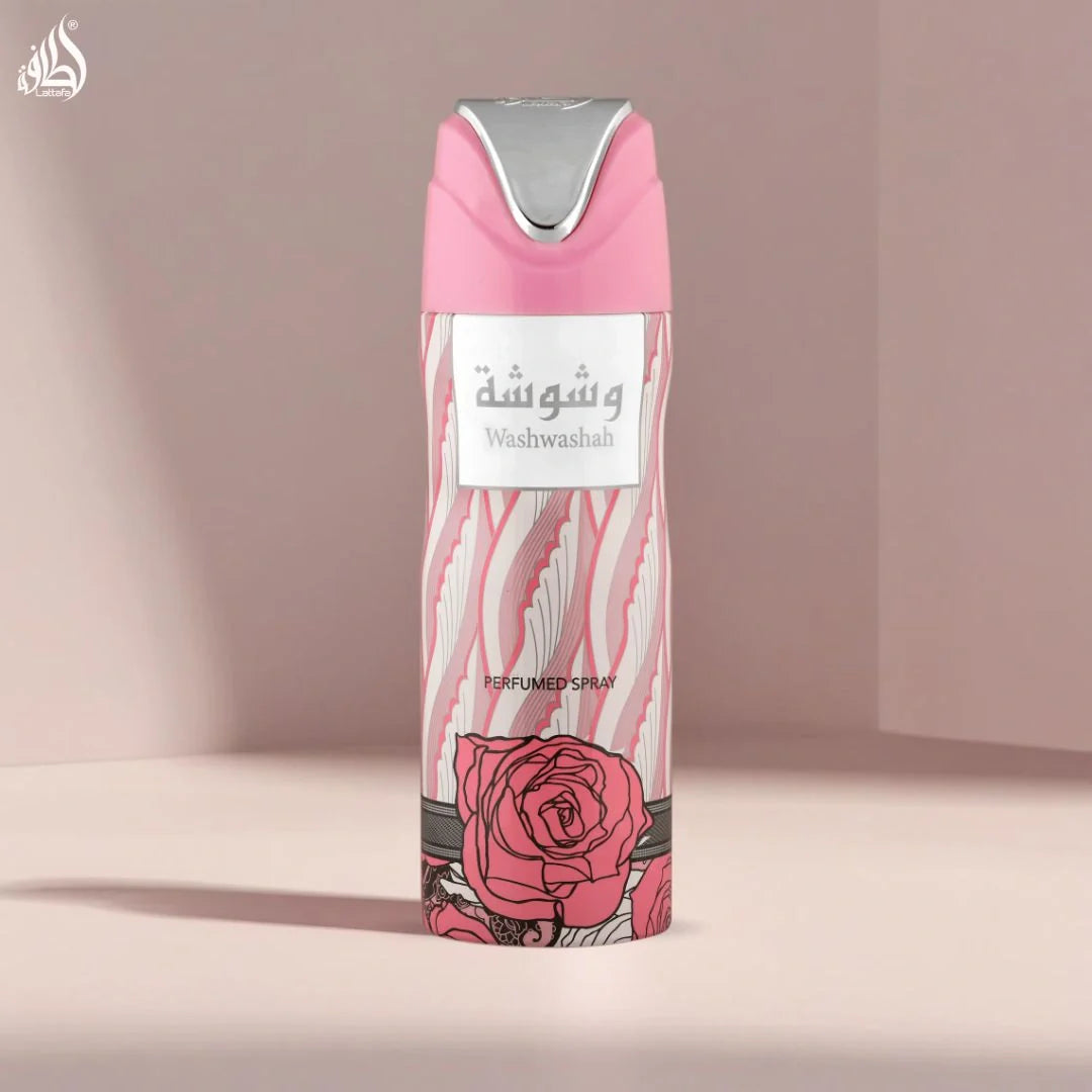 Washwashah by Lattafa Perfumed Deodorant Spray 6.67oz (PC)