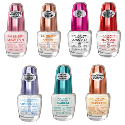 LA Colors Salon Fabulous Nail Treatments Set #CLAC480 (24 PC)
