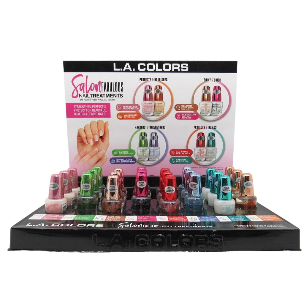 LA Colors Salon Fabulous Nail Treatments Set #CLAC480 (24 PC