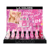 LA Colors Pink Please Gel Polish Set #CLAC495 (24 PC)