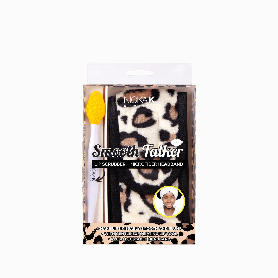 Nicka K Smooth Talker Lip Scrubber & Headband #TRLP (PC)