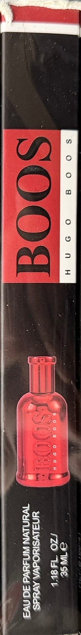 Luxury Travel Size Eau De Parfum Spray 1.18oz #Hugo Boos Red