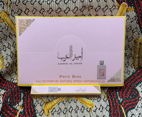Luxury Travel Size Eau De Parfum Spray 1.18oz #Ameer Al Arab Prive Rose