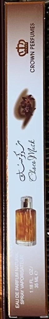 Luxury Travel Size Eau De Parfum Spray 1.18oz #Choco Musk