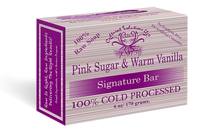 Signature 100% Cold Processed Raw Butter Soap 6oz (PC)