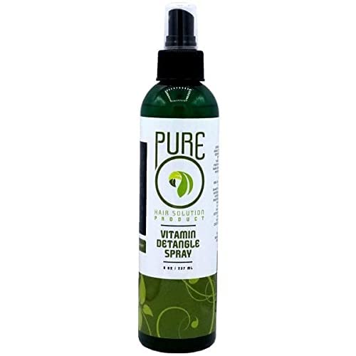 PureO Natural Vitamin Detangle Spray 8oz (PC)