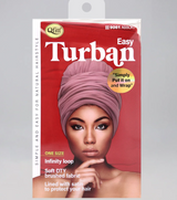 #9061 Qfitt Easy Turban - Assort (6PC)