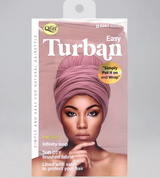 #9061 Qfitt Easy Turban - Assort (6PC)