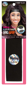 Melting Lace Elastic Band Wig Grip - Black (12PC)