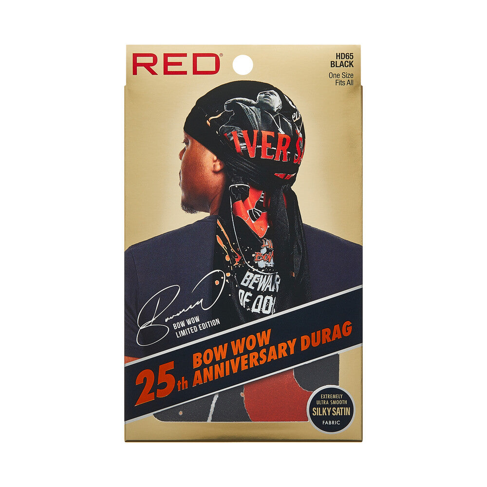 Red by Kiss Silky Satin Durag #HD65 (6PC)