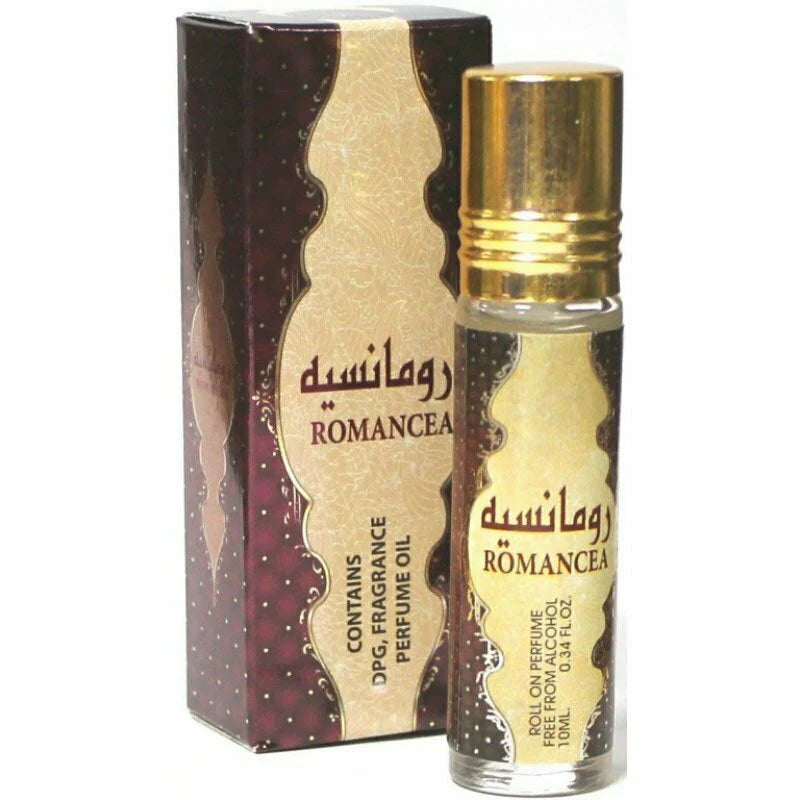 Romancea by Ard Al Zaafaran Roll On Parfum Oil 0.34oz (12PC Display)