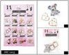 Slouch Socks Jewelry Charms #SSC003 (12PC CARD)