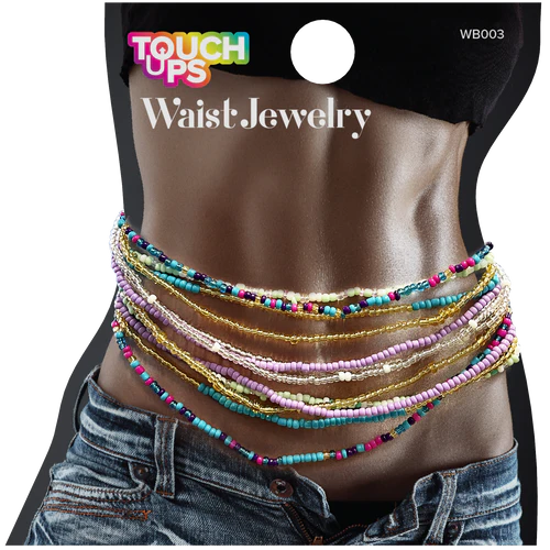 Touch Ups Waist Bead Jewelry #WB00 (1 PACK)