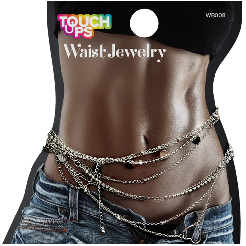 Touch Ups Waist Bead Jewelry #WB00 (1 PACK)