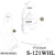 Plain White Long Socks (Size 8-12) #S-121WHL  (12PC)