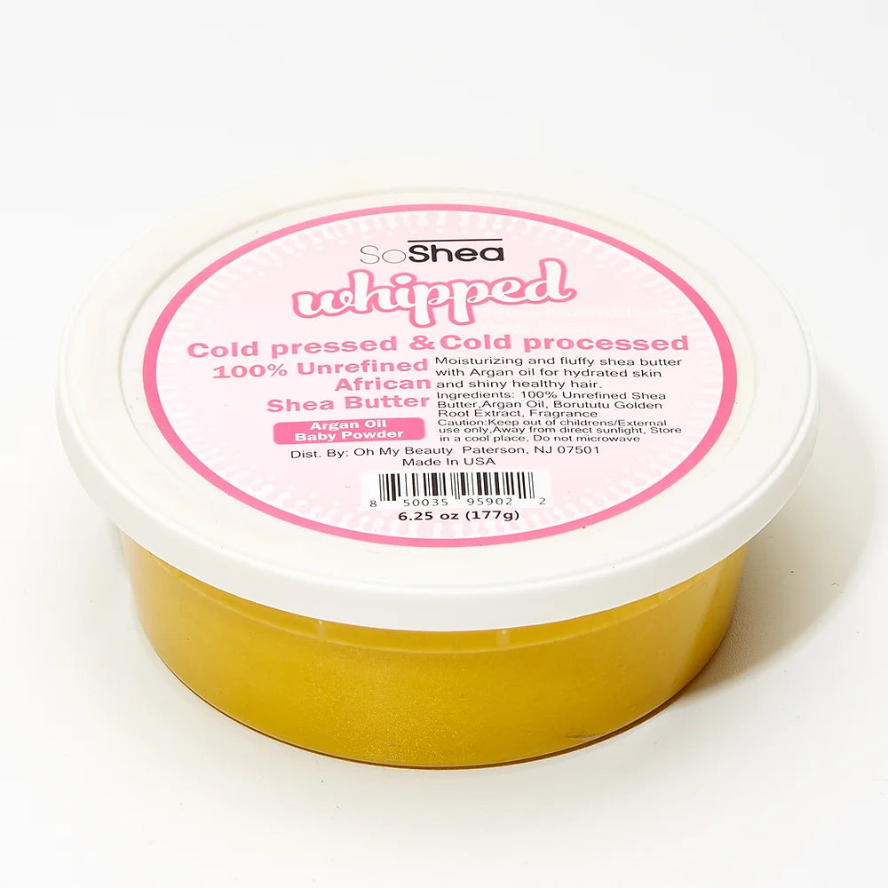SOSHEA Whipped Shea Butter 6.25oz - Multiple Scents (PC)