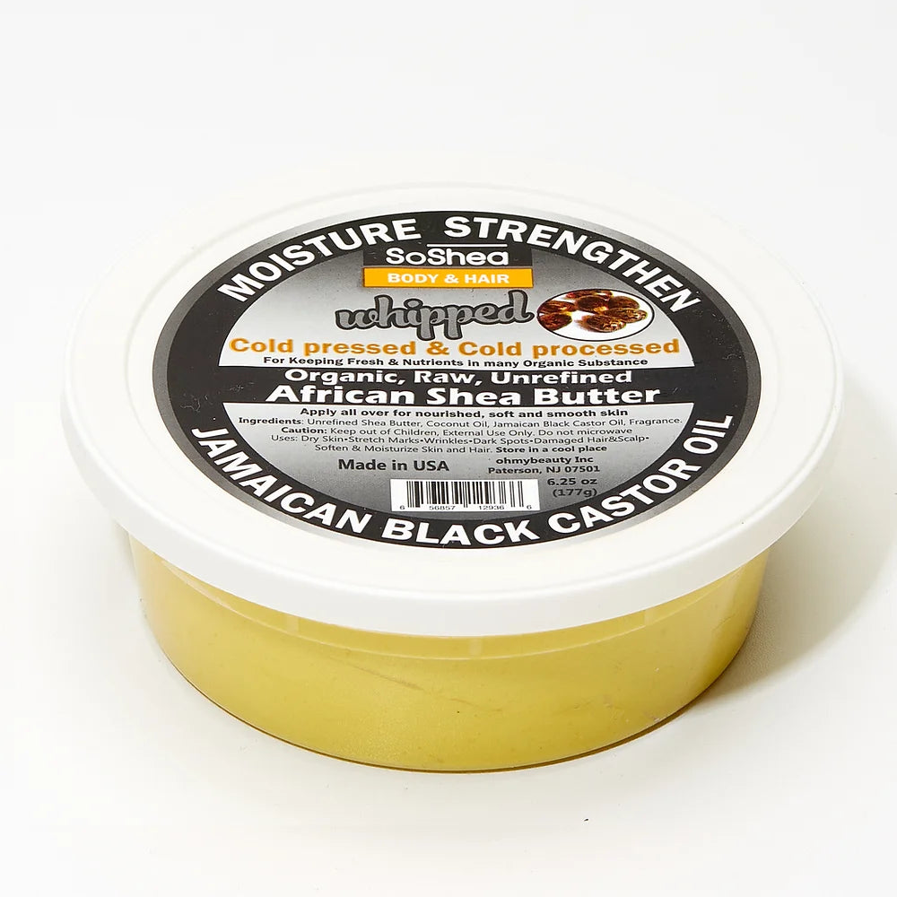 SOSHEA Whipped Shea Butter 6.25oz - Multiple Scents (PC)