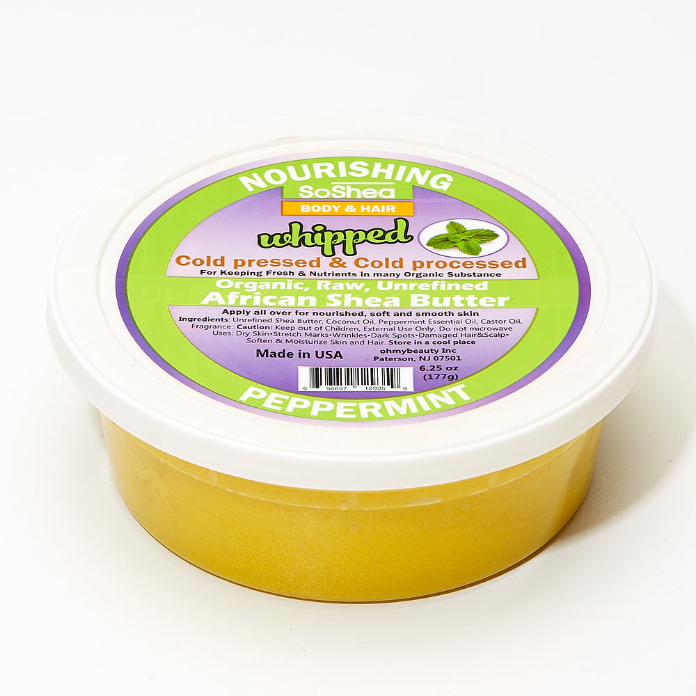 SOSHEA Whipped Shea Butter 6.25oz - Multiple Scents (PC)