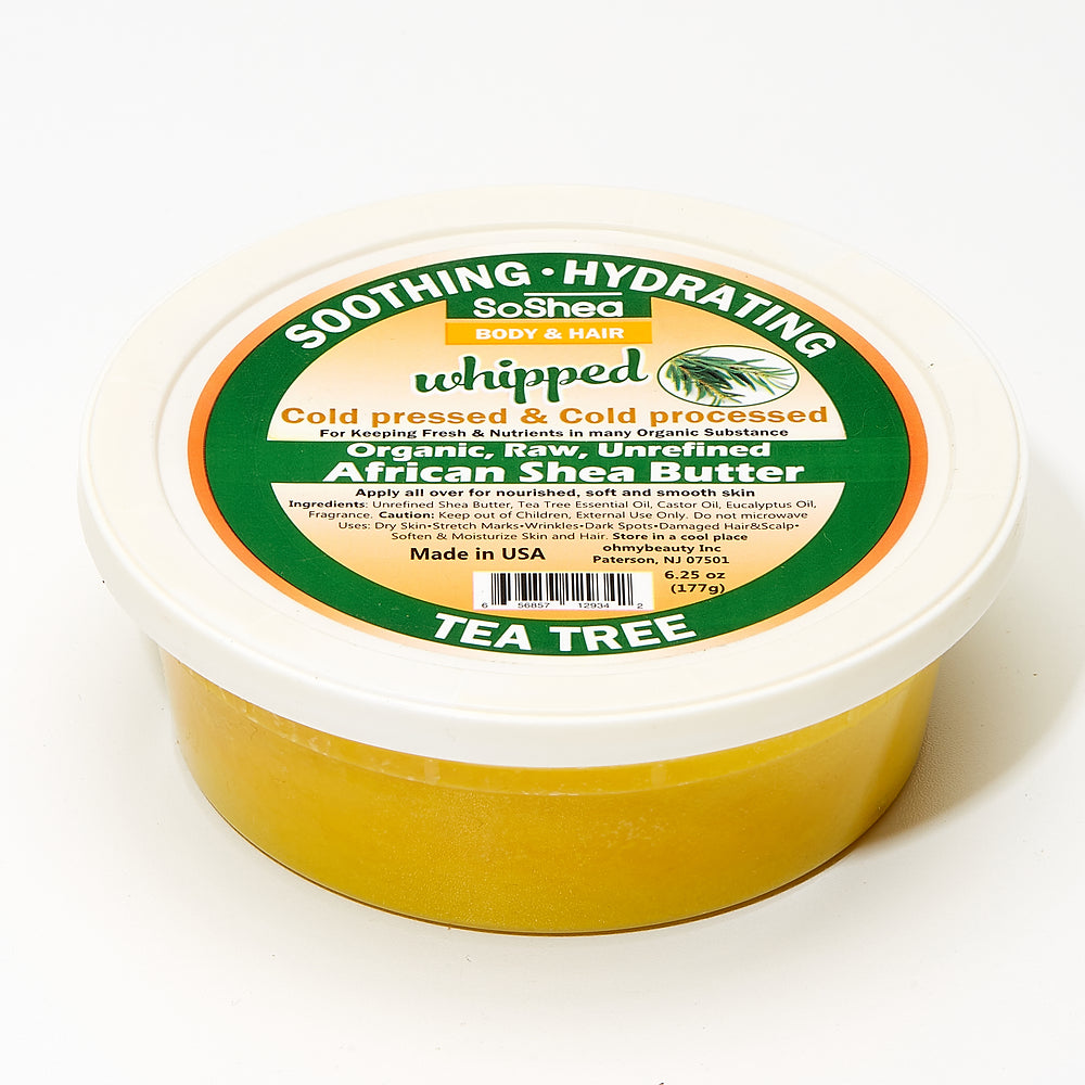 SOSHEA Whipped Shea Butter 6.25oz - Multiple Scents (PC)