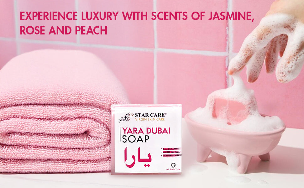 Star Care Virgin Skin Care Yara Dubai Soap 3.5oz (PC)