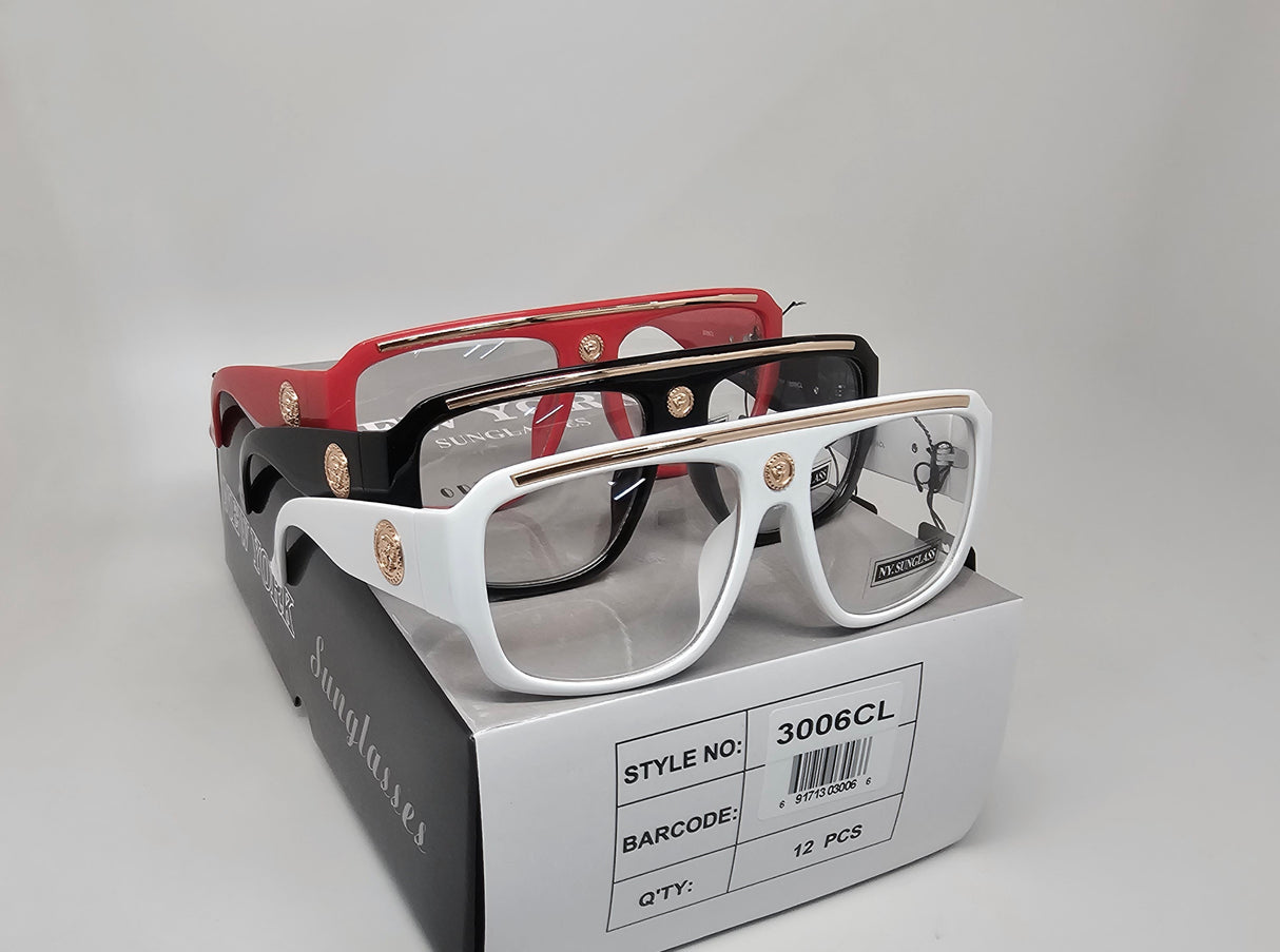 Wholesale Fashion Sunglasses #3006CL (12PC)