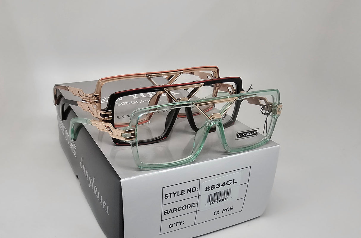 Wholesale Fashion Sunglasses #8534CL (12PC)