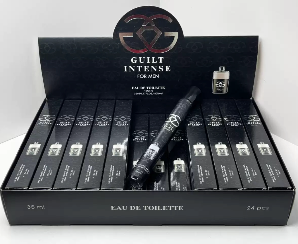 Luxury Travel Size Eau De Parfum Spray 1.18oz #Guilt Intense