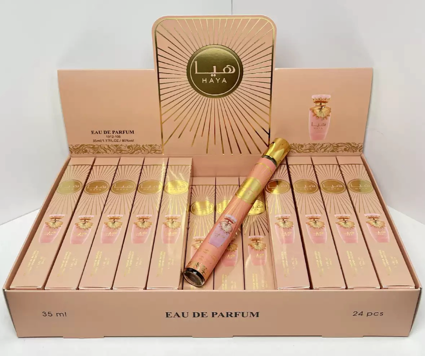 Luxury Travel Size Eau De Parfum Spray 1.18oz #Haya