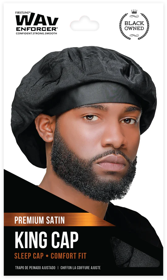 #920 Wavenforcer King Cap / Black (8PC)