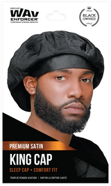 #920 Wavenforcer King Cap / Black (8PC)