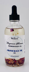 Wellos Organic Flower Body Oil 4oz (PC)