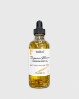 Wellos Organic Flower Body Oil 4oz (PC)