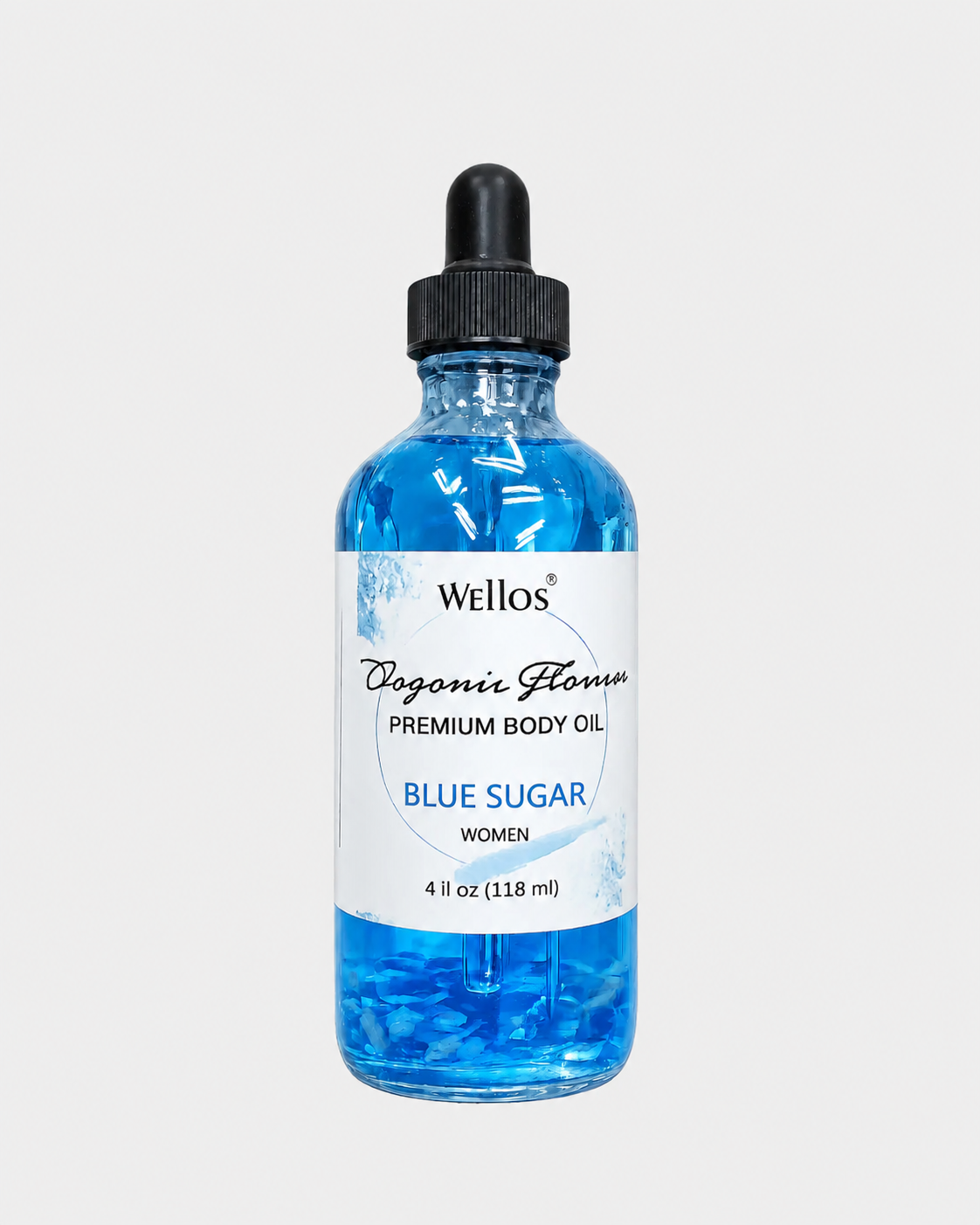 Wellos Organic Flower Body Oil 4oz (PC)