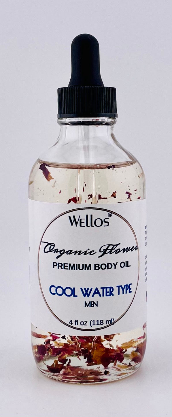 Wellos Organic Flower Body Oil 4oz (PC)