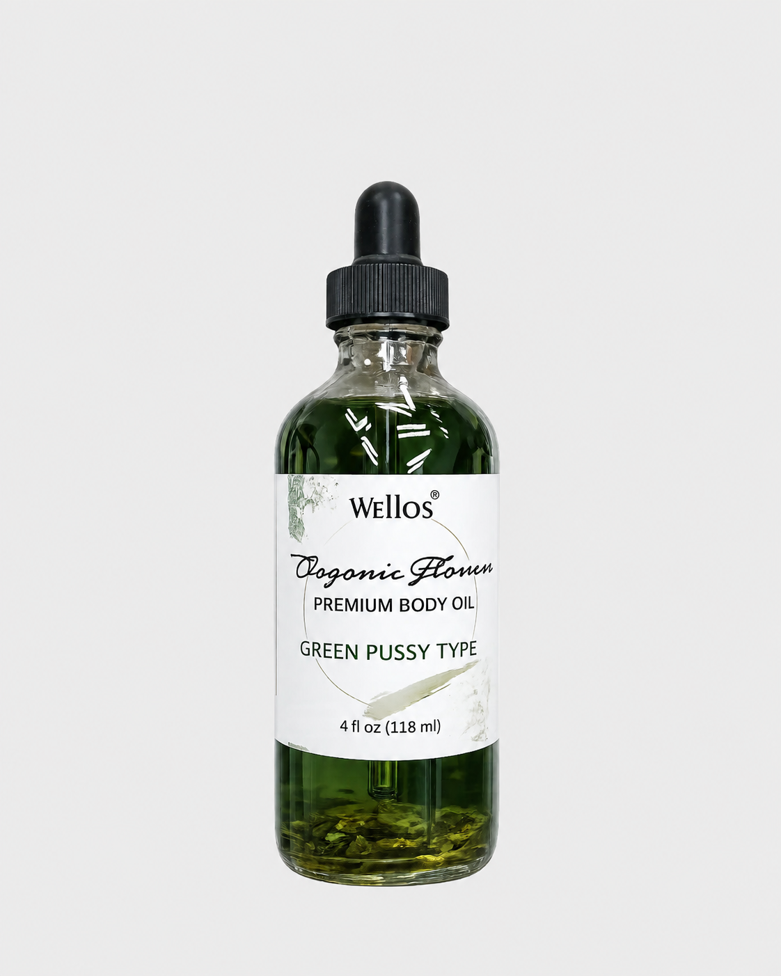 Wellos Organic Flower Body Oil 4oz (PC)