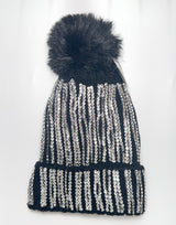 Fashion Rhinestone Pom Pom Winter Hat #AHT1023 - Multiple Colors (PC)