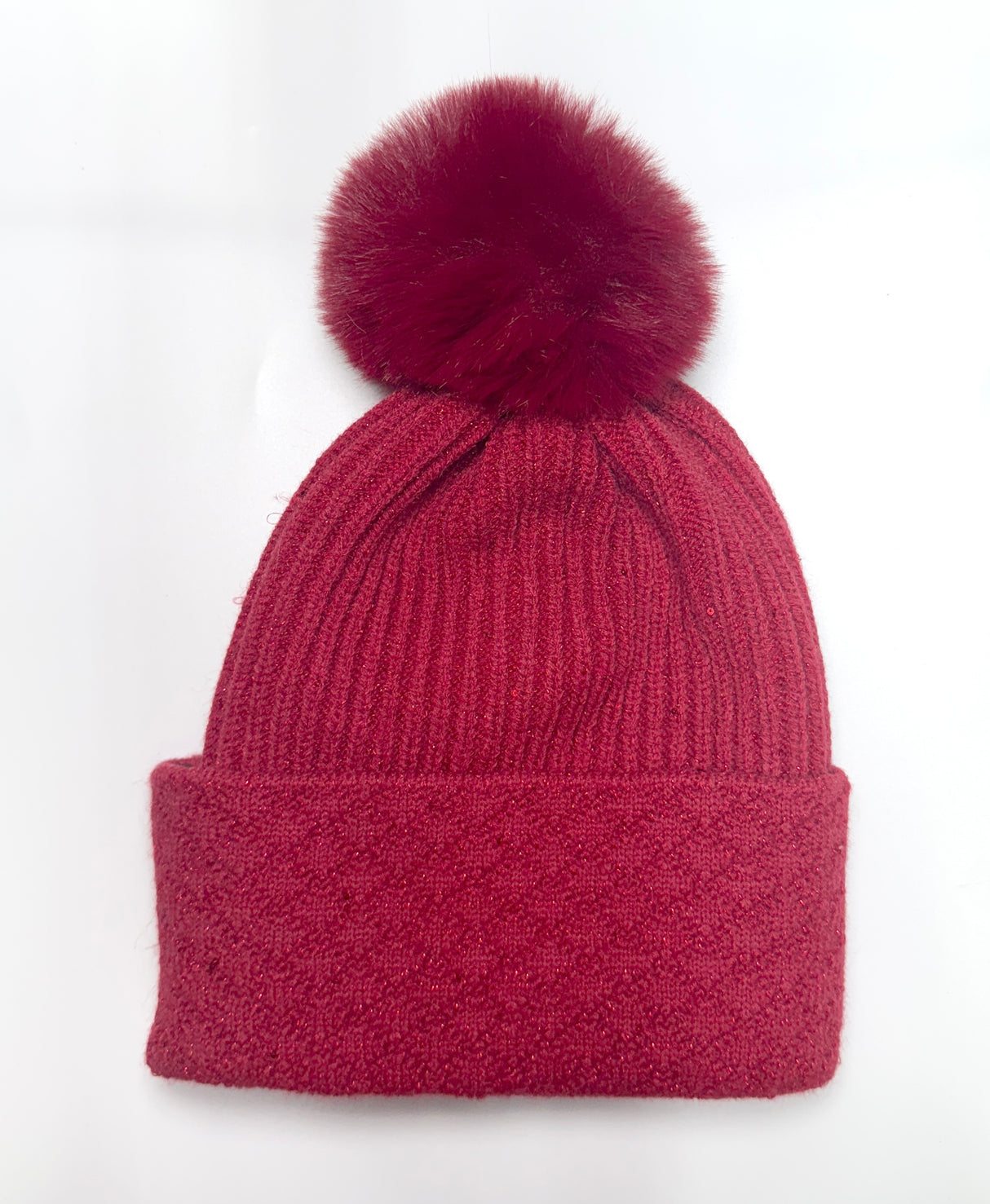 Fashion Cozy Knit Pom Pom Beanie #AHT1136 - Multiple Colors (PC)