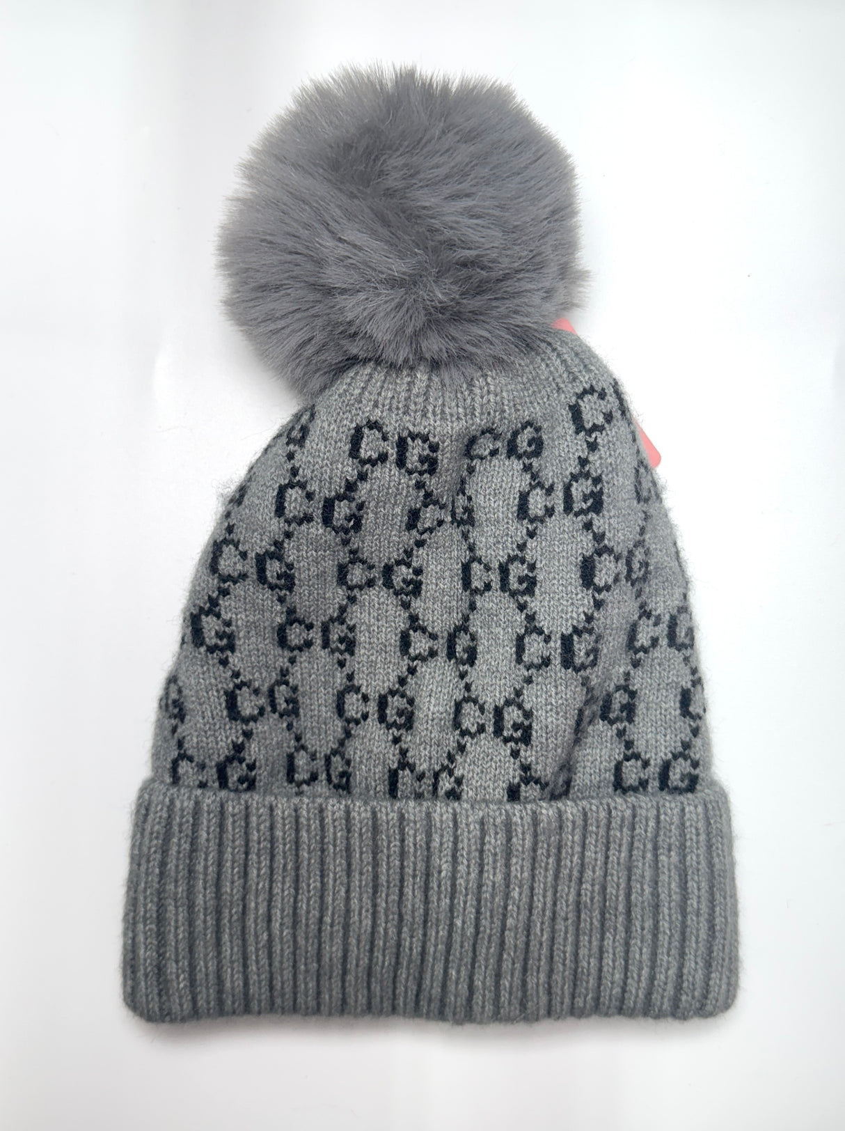 Fashion Designer Knit Pom Pom Beanie #AT346 - Multiple Colors (PC)