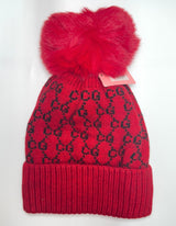 Fashion Designer Knit Pom Pom Beanie #AT346 - Multiple Colors (PC)