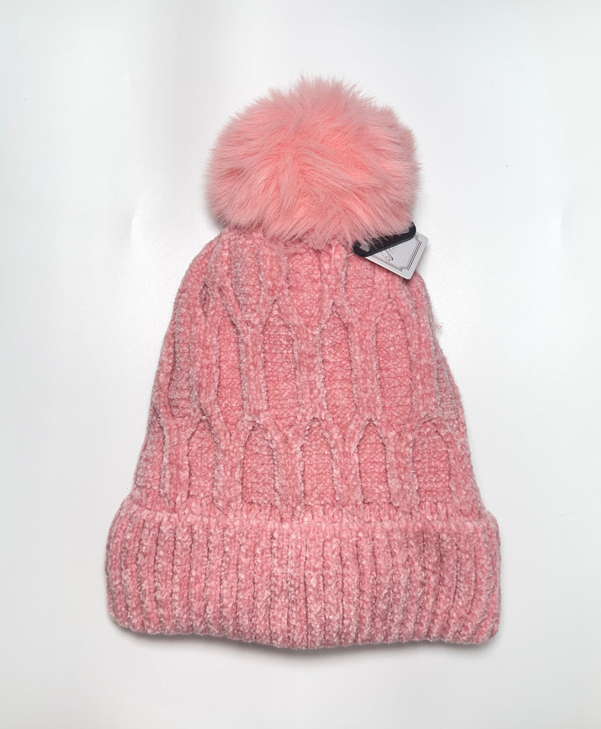 Fashion Knit Pom Pom Beanie #HT212 - Multiple Colors (PC)