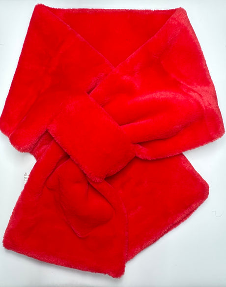 Fashion Solid Color Fur Scarf #KM2908 - Multiple Colors (PC)