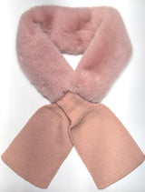 Fashion Faux Fur Knit Scarf #SCA678 - Multiple Colors (PC)