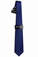 Fashion Long Zip-Up Neck Tie #PSZ1301 - Multiple Colors (PC)