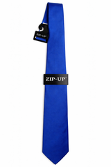 Fashion Long Zip-Up Neck Tie #PSZ1301 - Multiple Colors (PC)