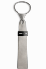 Fashion Long Zip-Up Neck Tie #PSZ1301 - Multiple Colors (PC)