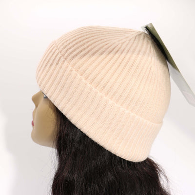 Wool Short Satin Lined Beanie - Multiple Colors (PC)